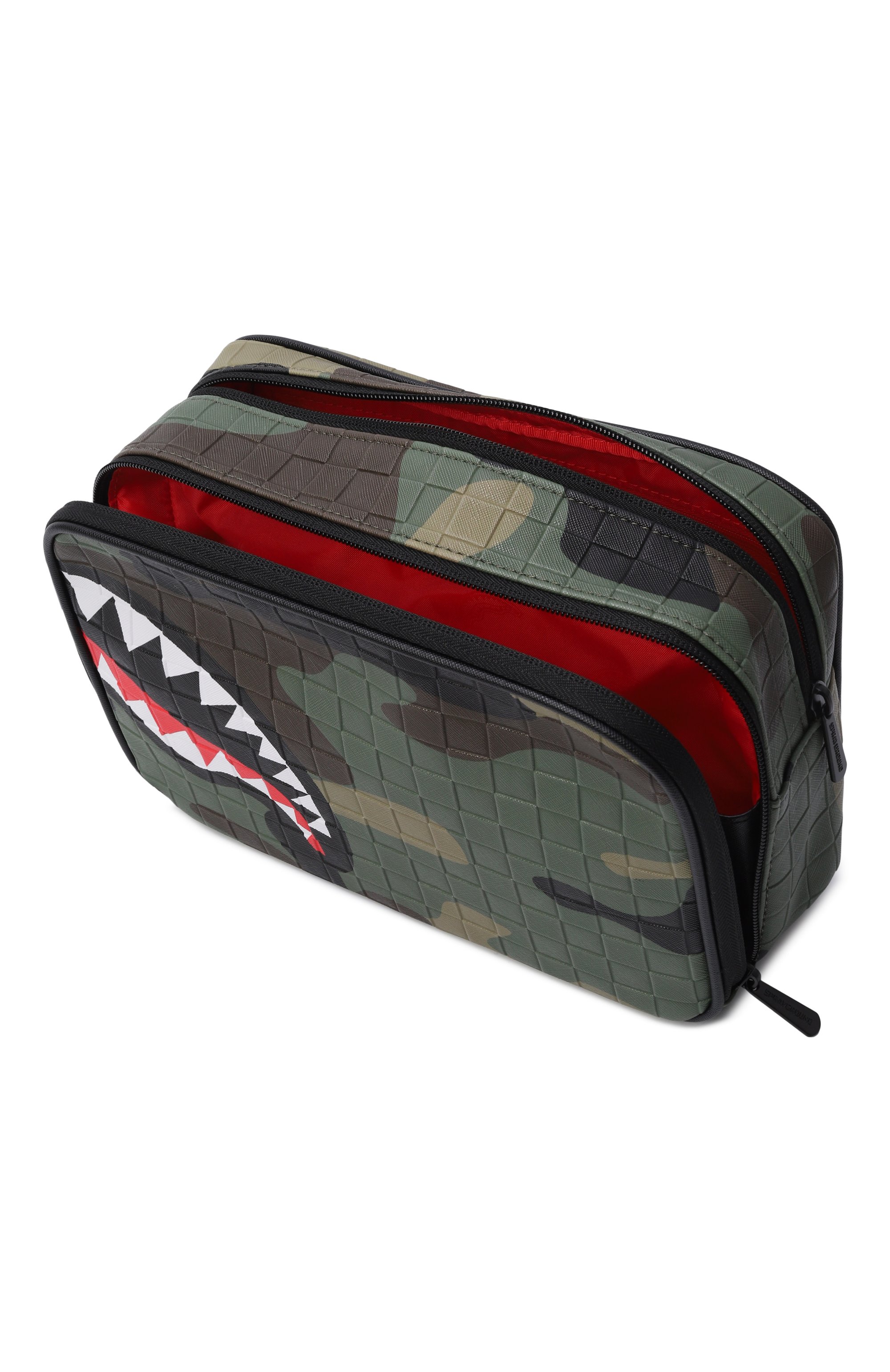 Косметичка woodland camo check SPRAYGROUND, арт. 910B8266NSZ/W00DLAND CAM0 CHECK T0ILETRY BAG, фото 3