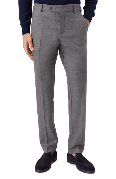 Шерстяные брюки MARCO PESCAROLO, арт. METIS/5215, фото 3