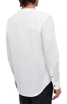 Хлопковая рубашка GIORGIO ARMANI, арт. 2SGCCZ89/TZ069, фото 4