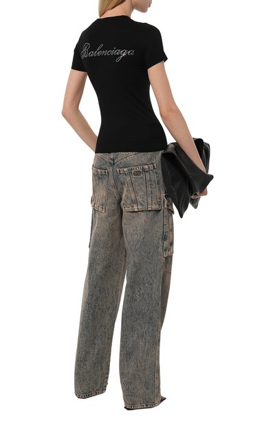 Хлопковая футболка BALENCIAGA, арт. 768075/TPVP6, фото 2