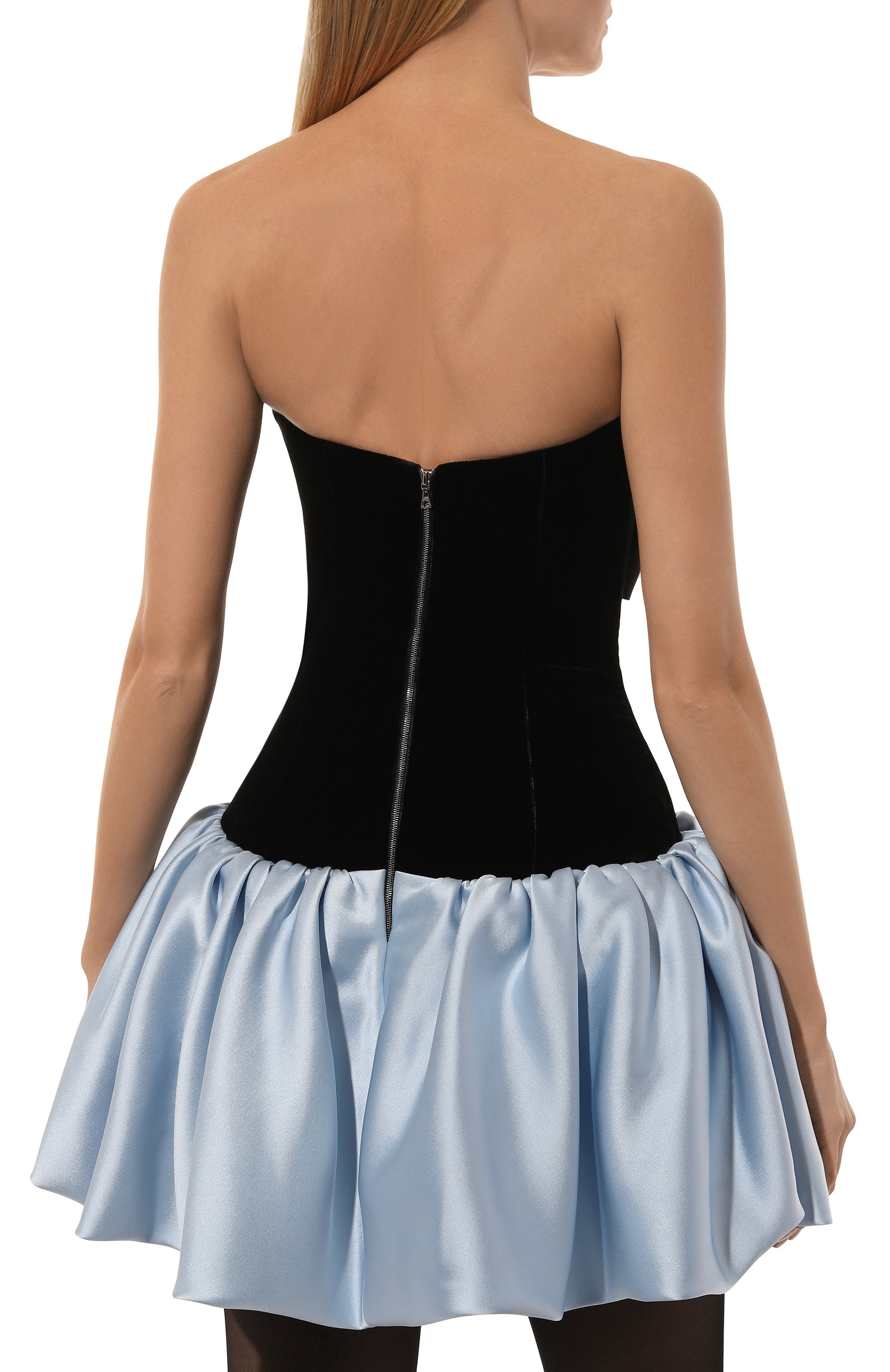 Комбинированное платье RASARIO, арт. RS24F058DN127, фото 4