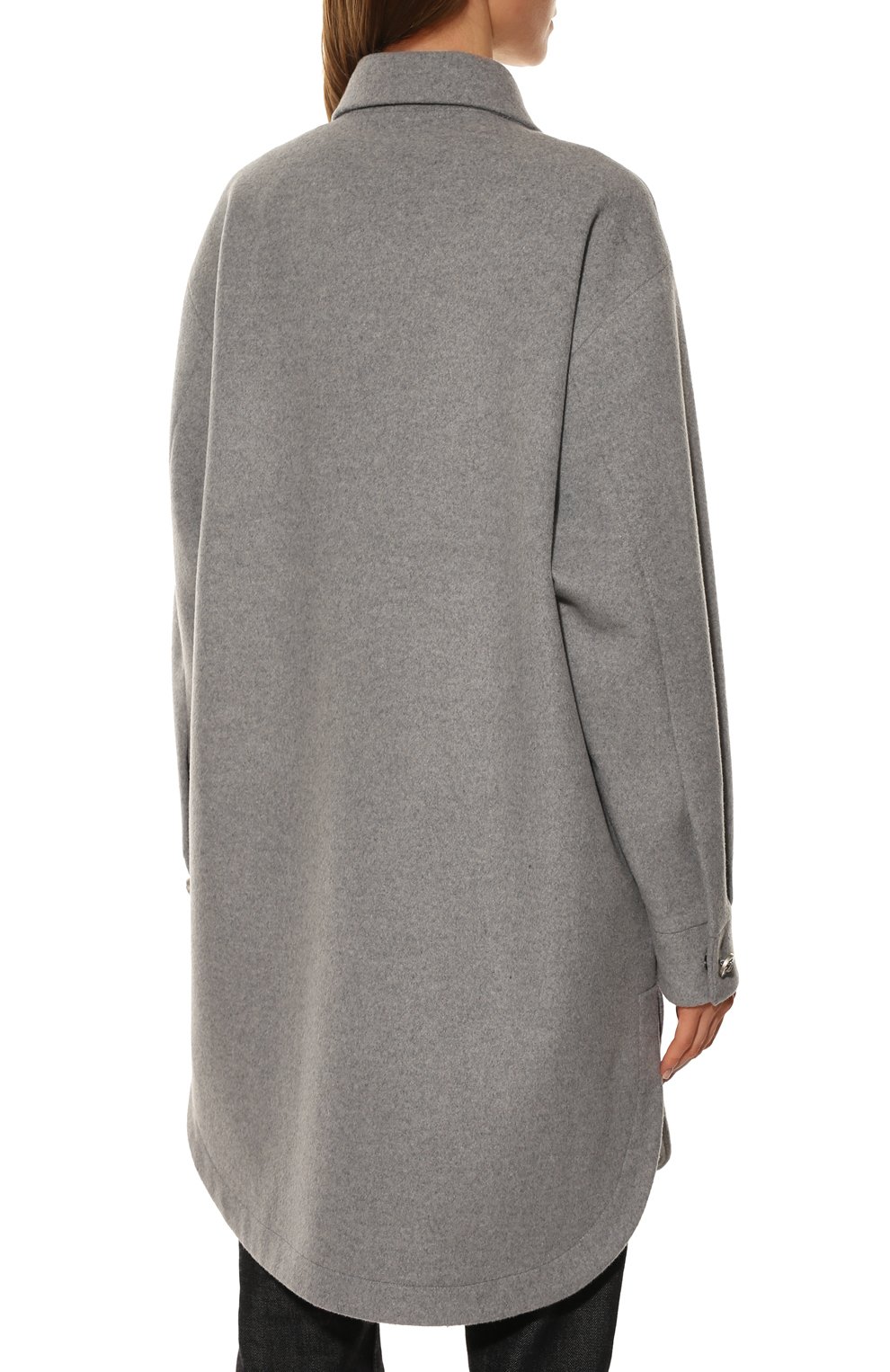 Куртка из шерсти и кашемира SEVEN LAB серого цвета по цене 27300 руб., арт. SPL grey, фото 4 Куртка из шерсти и кашемира SEVEN LAB, арт. SPL grey, фото 4