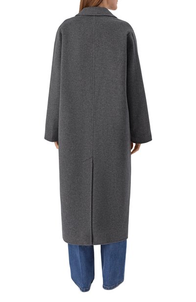 Пальто из шерсти и кашемира 12 STOREEZ серого цвета по цене 65000 руб., арт. 130878, фото 4 Пальто из шерсти и кашемира 12 STOREEZ, арт. 130878, фото 4