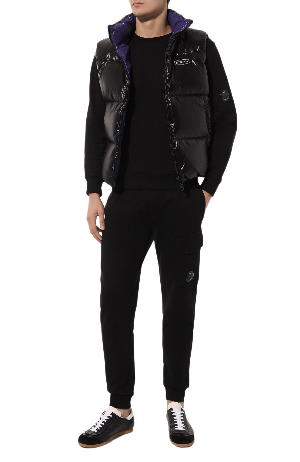 Хлопковые джоггеры C.P. COMPANY, арт. 16CMSP017A005086W, фото 2