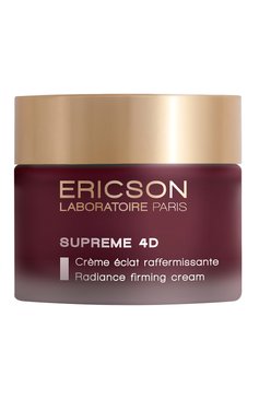 Укрепляющий крем radiance firming cream (50ml) ERICSON LABORATOIRE бесцветного цвета, арт. 3700358310819 | Фото 1 (Региональные ограничения белый список (Axapta Mercury): Не проставлено; Косметика кросс-кт: Антивозрастной �уход; Нос: Не проставлено; Тип продукта: Кремы; Назначение: Для лица)