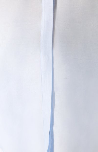 Рубашка из смеси хлопка и шелка JIL SANDER NAVY голубого цвета по цене 33200 руб., арт. JNWM6017A/JM2550, фото 5 Рубашка из смеси хлопка и шелка JIL SANDER NAVY, арт. JNWM6017A/JM2550, фото 5
