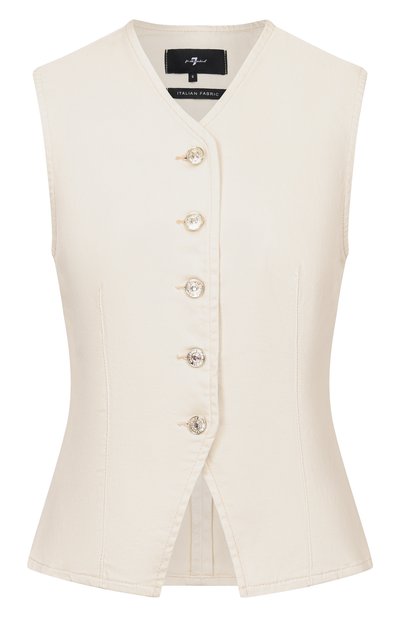 Женский хлопковый жилет 7 FOR ALL MANKIND, арт. 7UK90G96-309