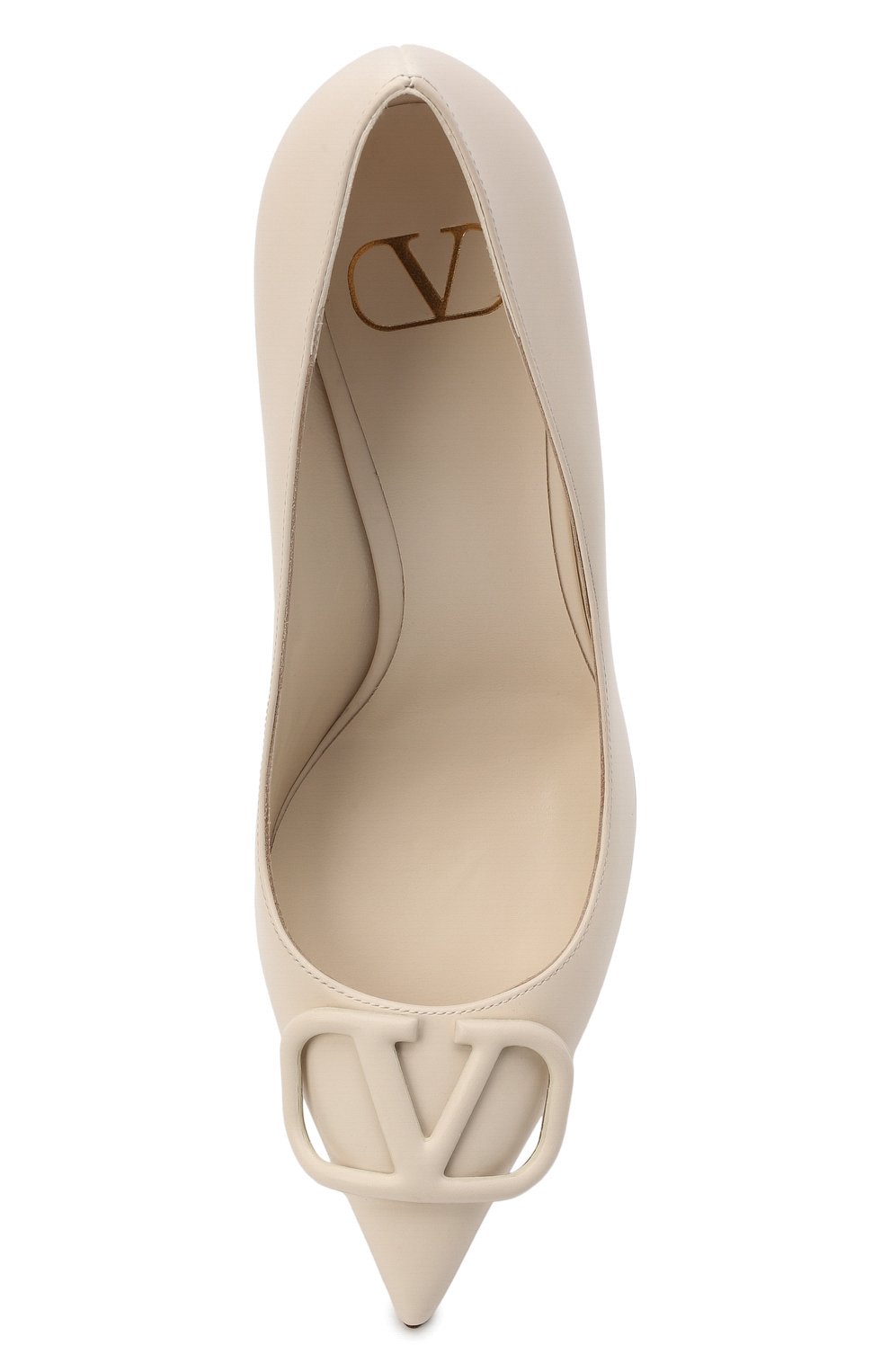 Кожаные туфли vlogo signature VALENTINO, арт. XW2S0R78/MZF, фото 6