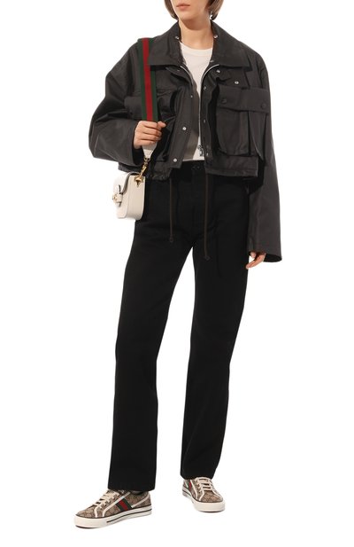 Текстильные кеды tennis 1977 GUCCI, арт. 606110 HVK20, фото 2