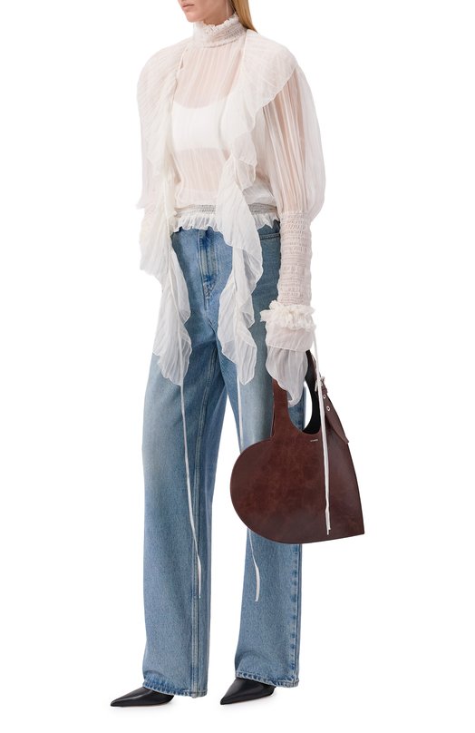 Сумка Belt Heart Coperni C0PBA112F6064 Коричневый  C0PBA112F6064 Фото 7