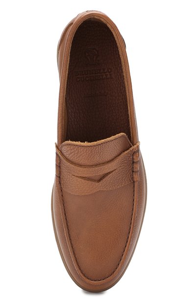 Кожаные пенни-лоферы BRUNELLO CUCINELLI, арт. MZUT0GB946, фото 5