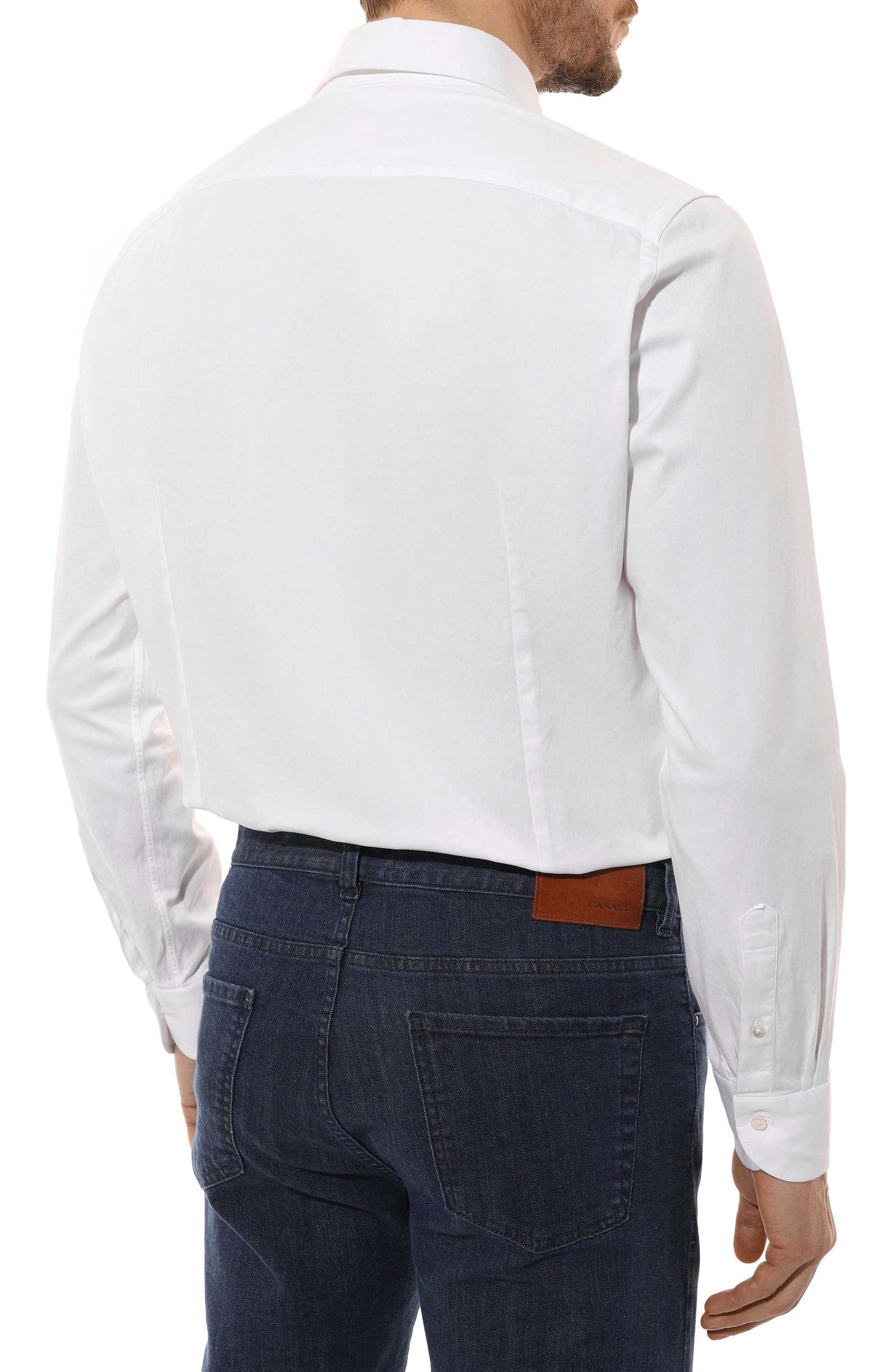 Хлопковая сорочка CANALI, арт. CCLX018/GD03286, фото 4