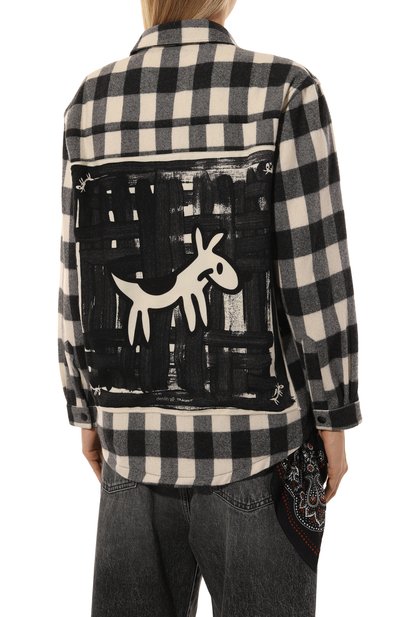 Рубашка из шерсти и кашемира DESTIN, арт. NIK0LE TRAGANT S0LID, фото 4