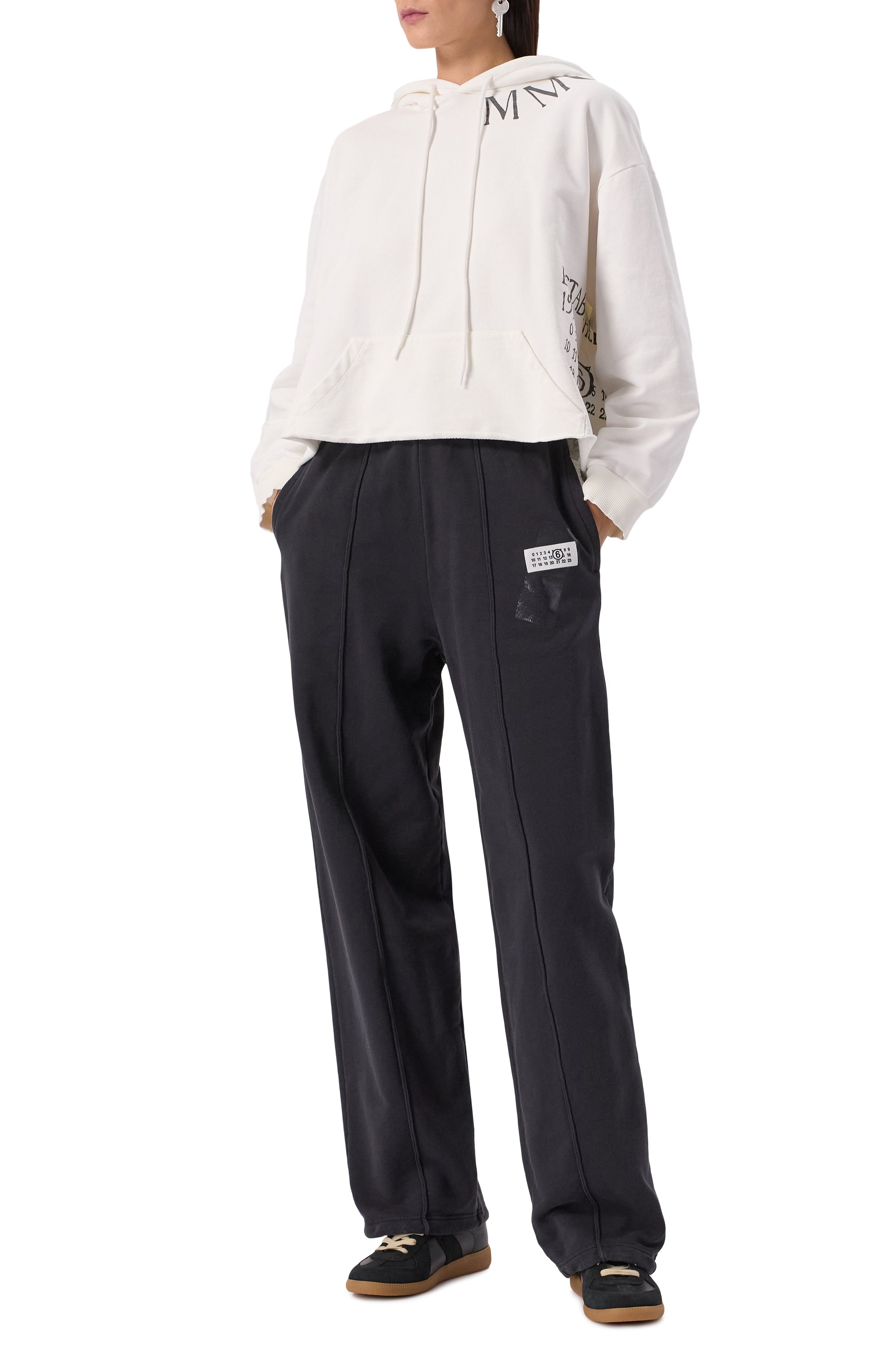 Хлопковое худи MM6, арт. S52GU0241/M25012, фото 2