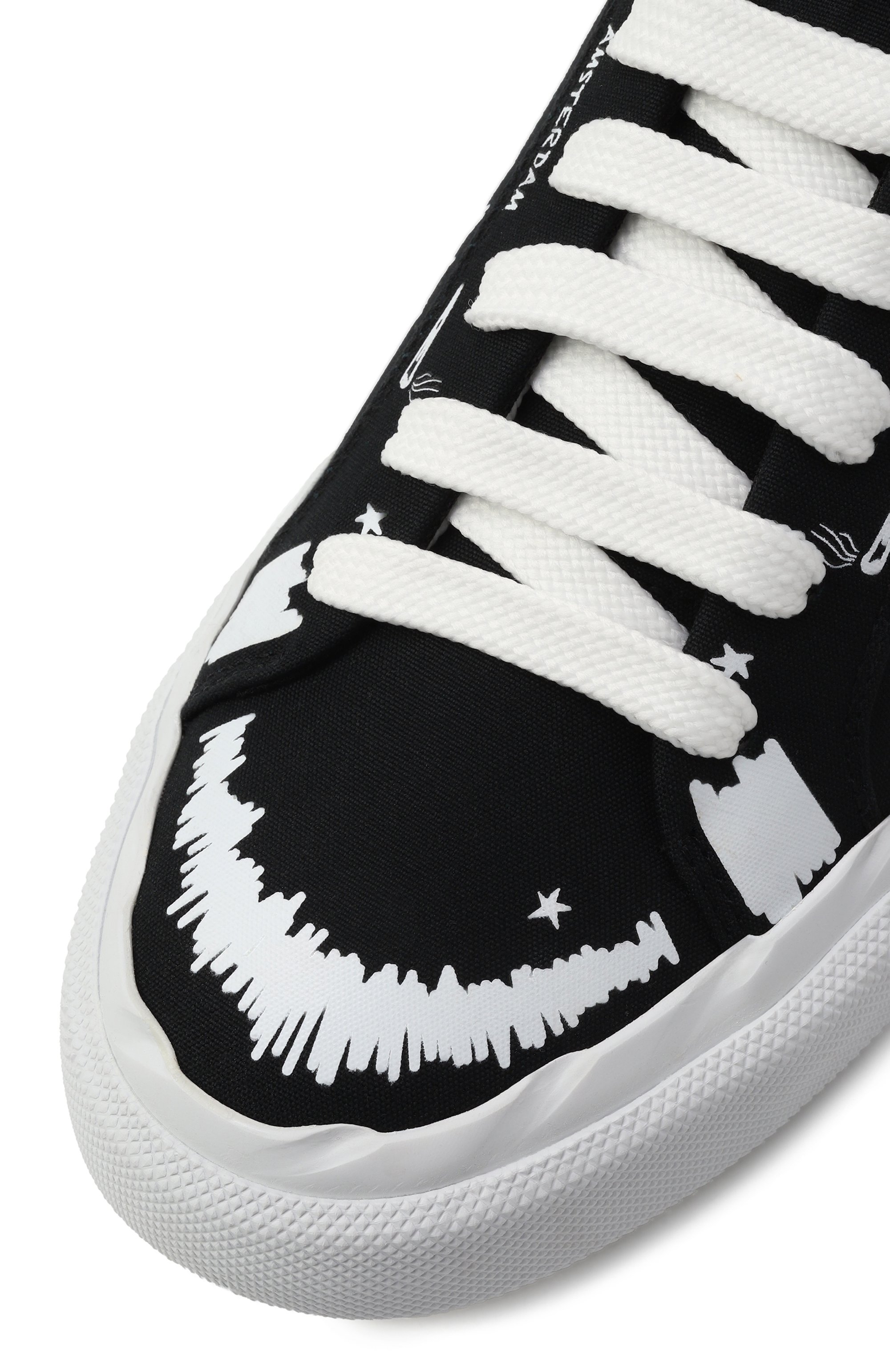 Комбинированные кеды toby HIDE AND JACK, арт. DSERLBLKWHT, фото 7