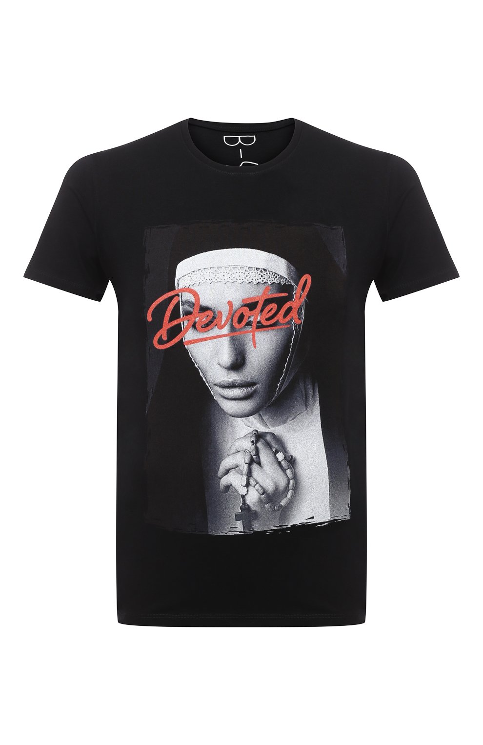 Хлопковая футболка BISIBIGLIO, арт. DEV0TED PRAY/PESANTE, фото 1