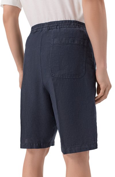 Льняные шорты 120% LINO, арт. 33ALIM29CM/0253/000, фото 4