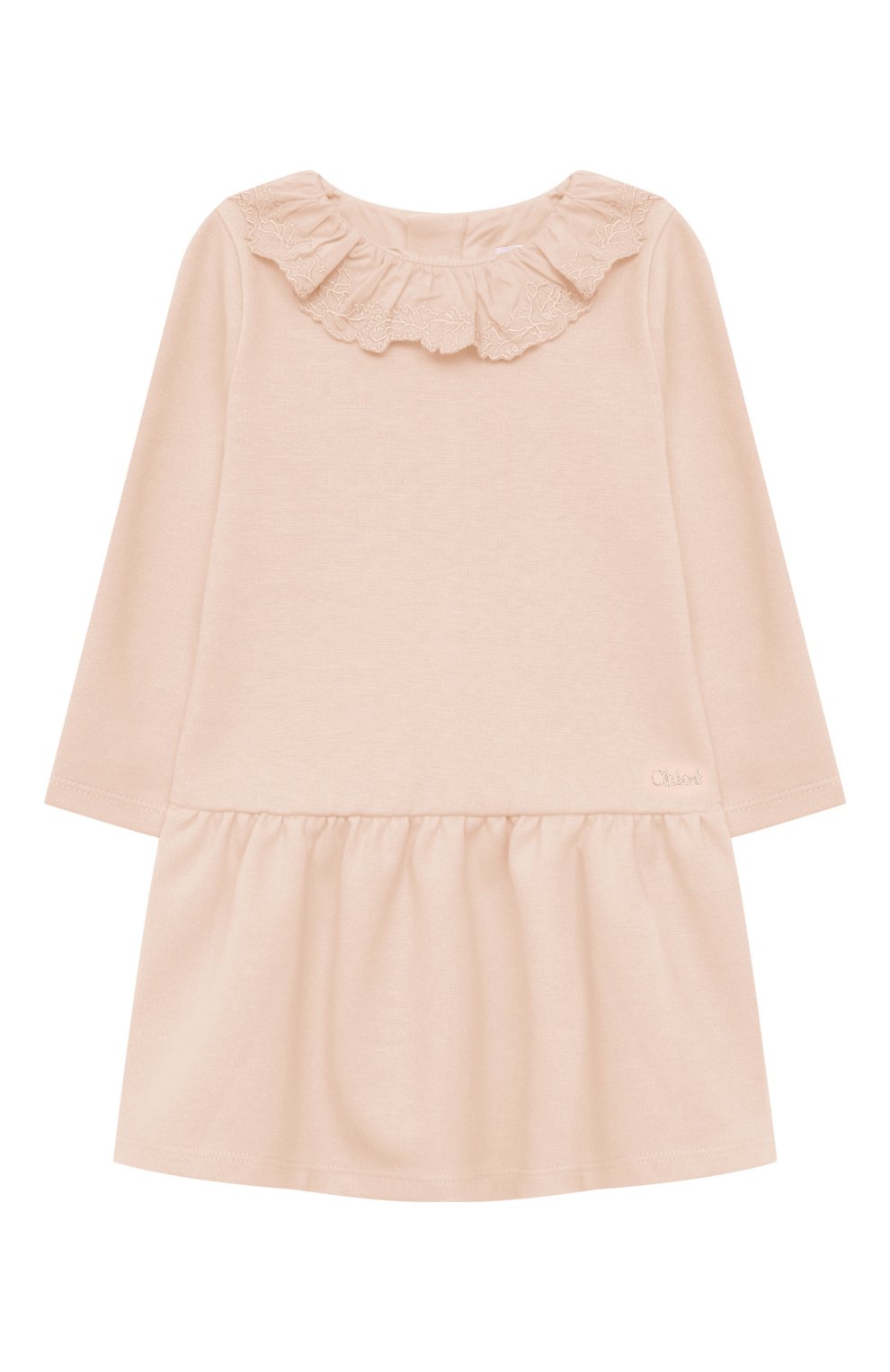 Платье CHLOÉ розового цвета по цене 19950 руб., арт. C02300, фото 1 Платье CHLOÉ, арт. C02300, фото 1