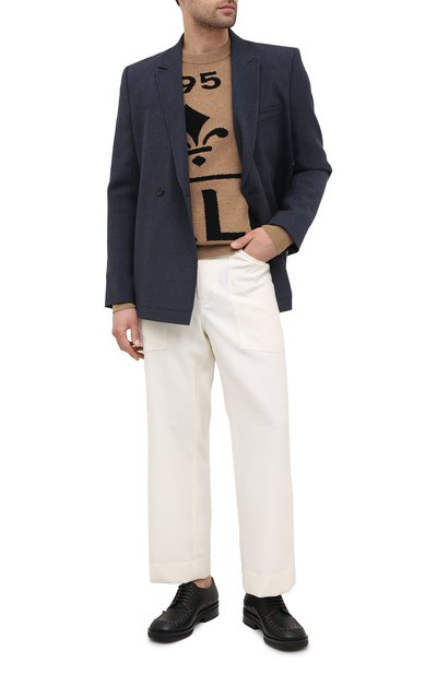 Пиджак из шерсти и вискозы JACQUEMUS синего цвета по цене 81800 руб., арт. 206JA01/120390, фото 2 Пиджак из шерсти и вискозы JACQUEMUS, арт. 206JA01/120390, фото 2