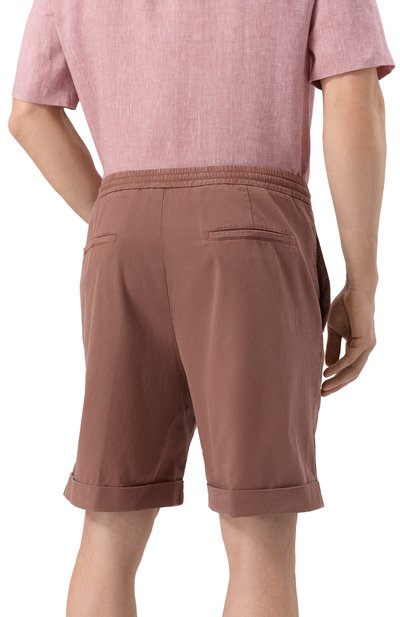 Шорты из лиоцелла и хлопка CANALI, арт. 95606/PT01355, фото 4