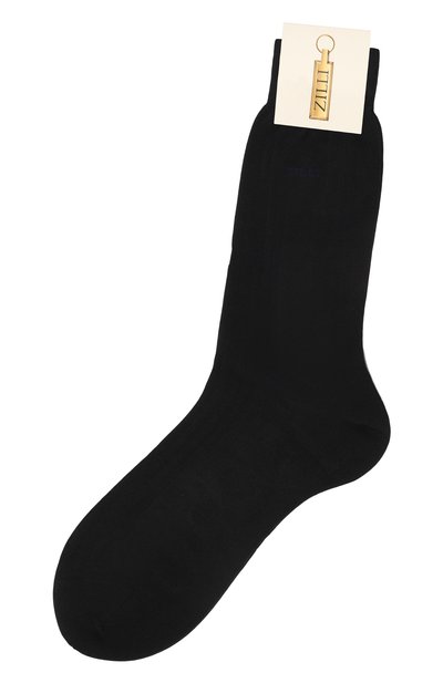 Хлопковые носки ZILLI, арт. MGQ-BJACZ-C0T0N/CPZ2, фото 1