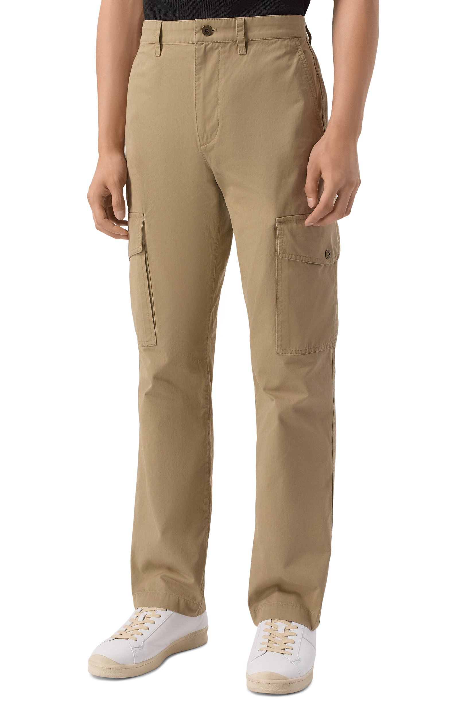 Хлопковые брюки-карго BURBERRY, арт. 8130047, фото 3