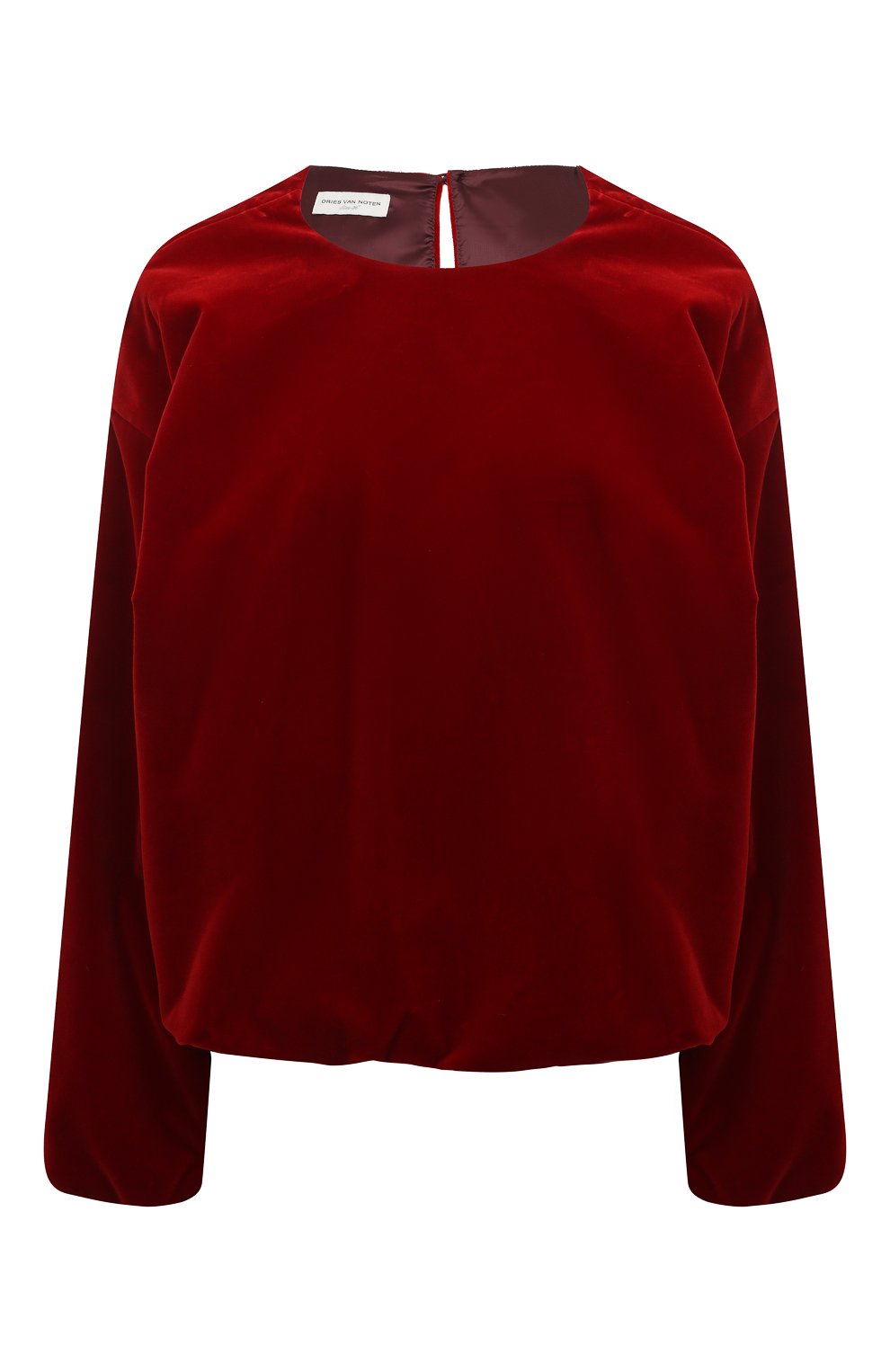 Бархатный топ DRIES VAN NOTEN, арт. 222-010724-5297, фото 1