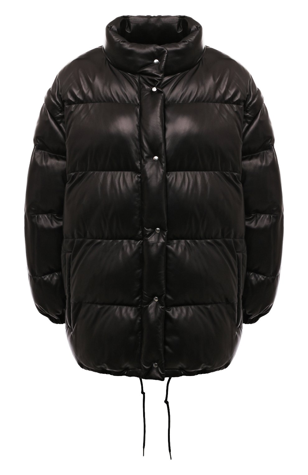 Кожаный пуховик PRADA, арт. 58A041-08P-F0002, фото 1