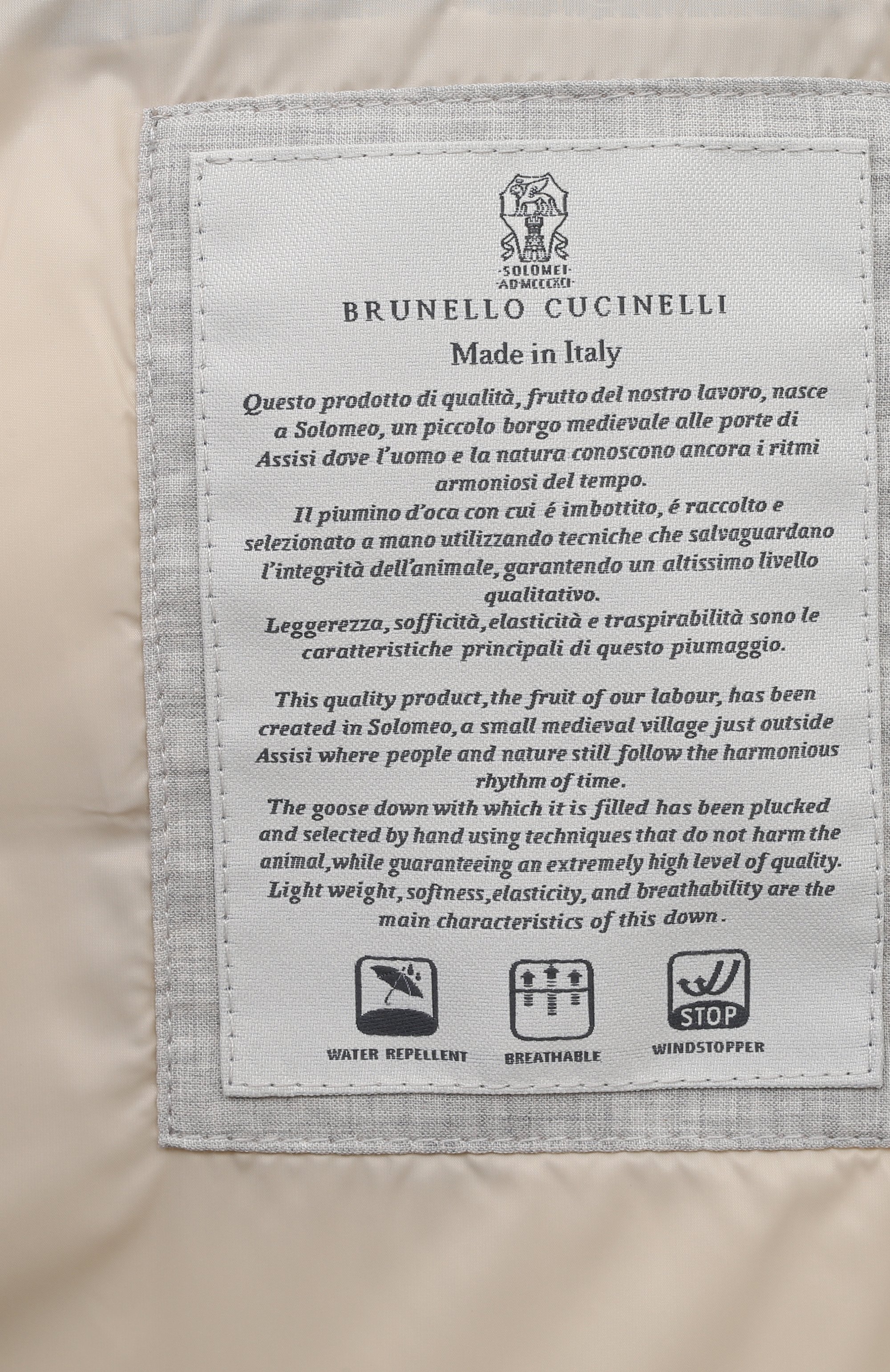 Пуховик BRUNELLO CUCINELLI, арт. MM4031876, фото 6