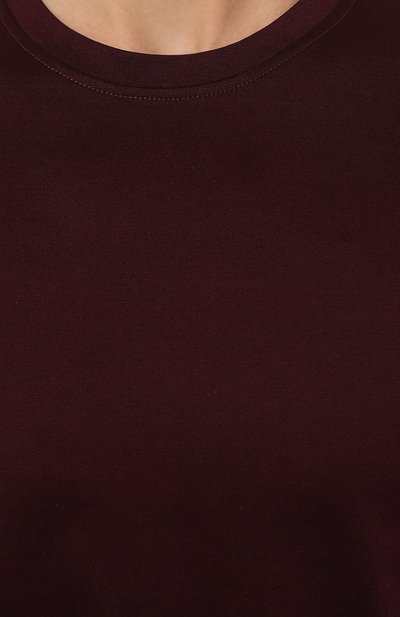 Хлопковая футболка MVST бордового цвета по цене 39500 руб., арт. 13M660.MK00.MUST, фото 5 Хлопковая футболка MVST, арт. 13M660.MK00.MUST, фото 5