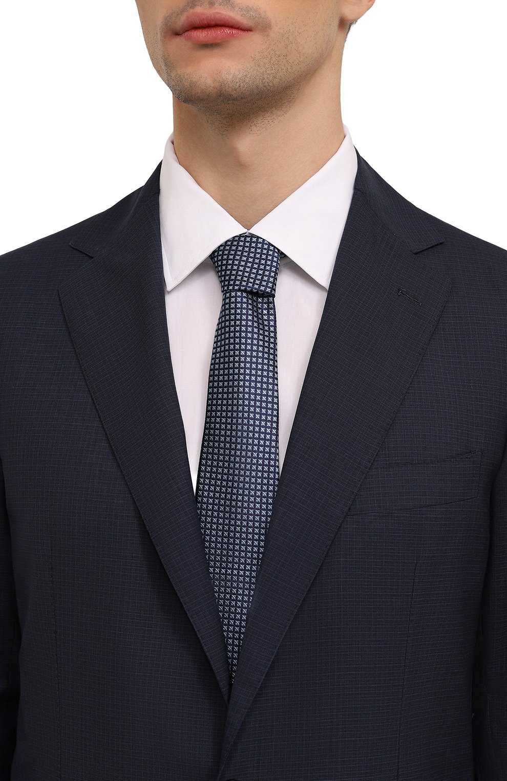 Шелковый галстук CANALI, арт. 18/HJ04061, фото 2