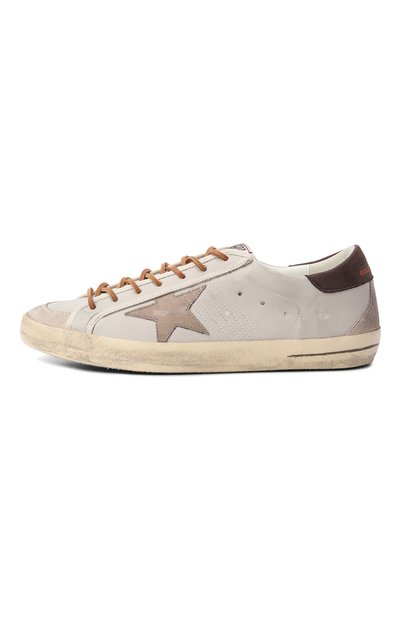 Кожаные кеды super-star GOLDEN GOOSE DELUXE BRAND, арт. GMF00595.F007338, фото 4