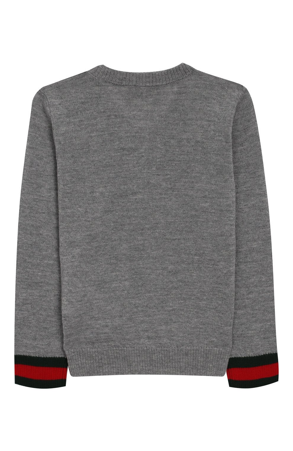 Пуловер из шерсти с контрастными манжетами GUCCI, арт. 418776/X1284, фото 2