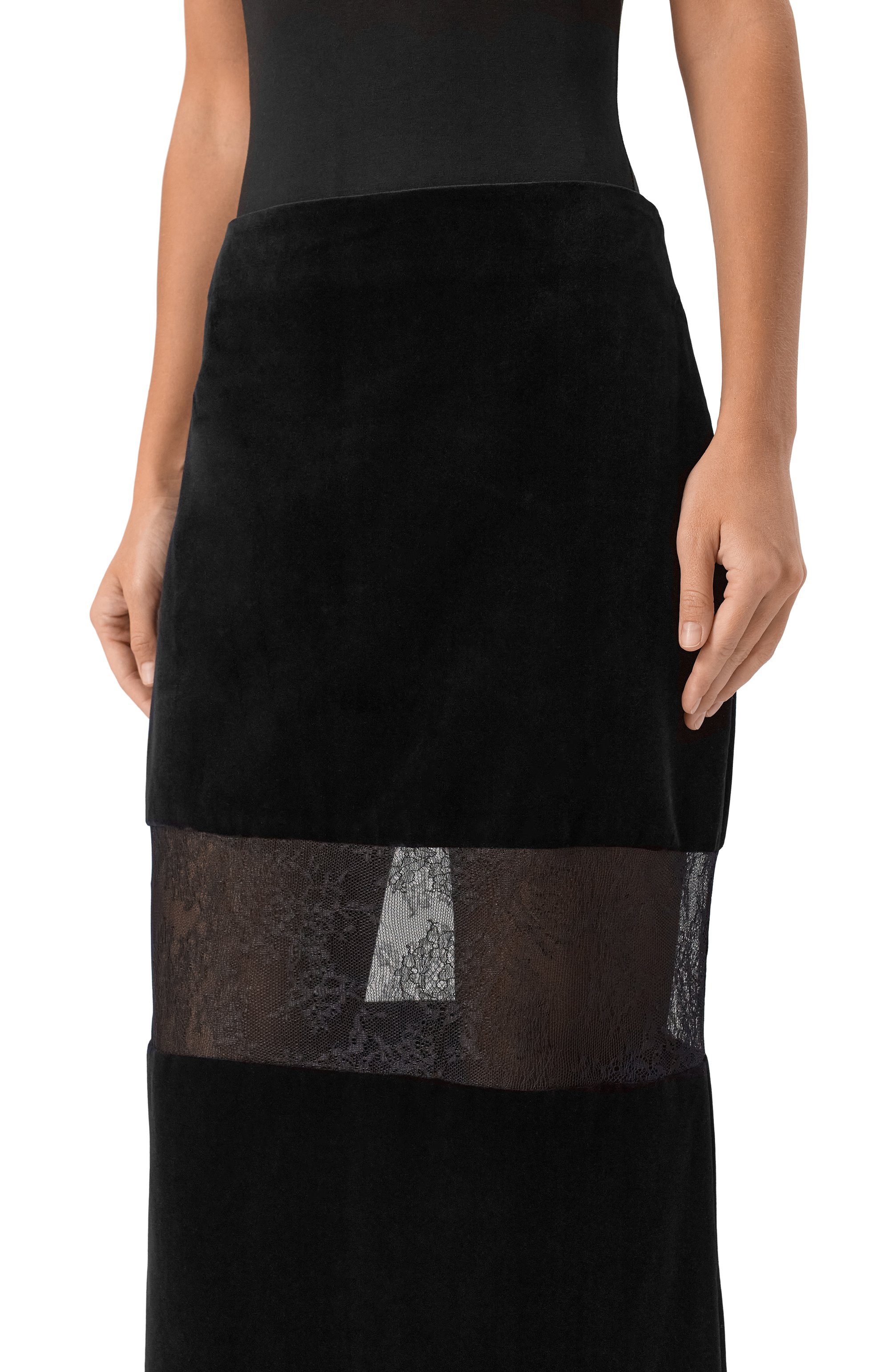 Бархатная юбка NINA RICCI, арт. 25ACJU023/C01100, фото 5