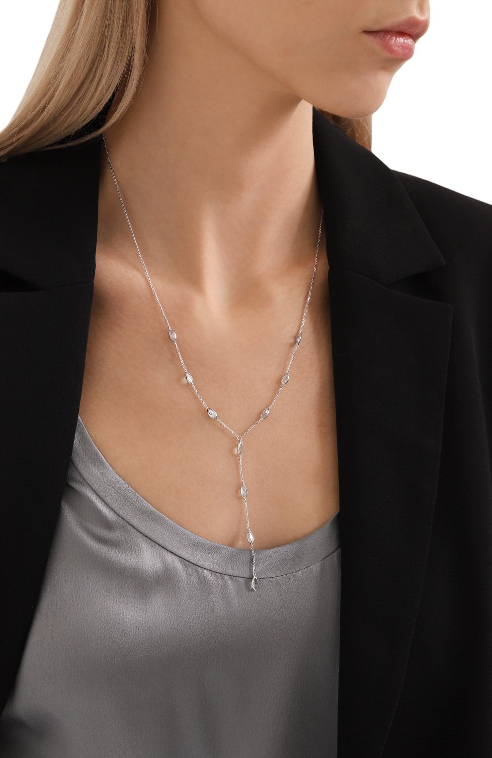 Цепочка-лариат с топазами SECRETS JEWELRY, арт. ЦЛГТС00096, фото 2