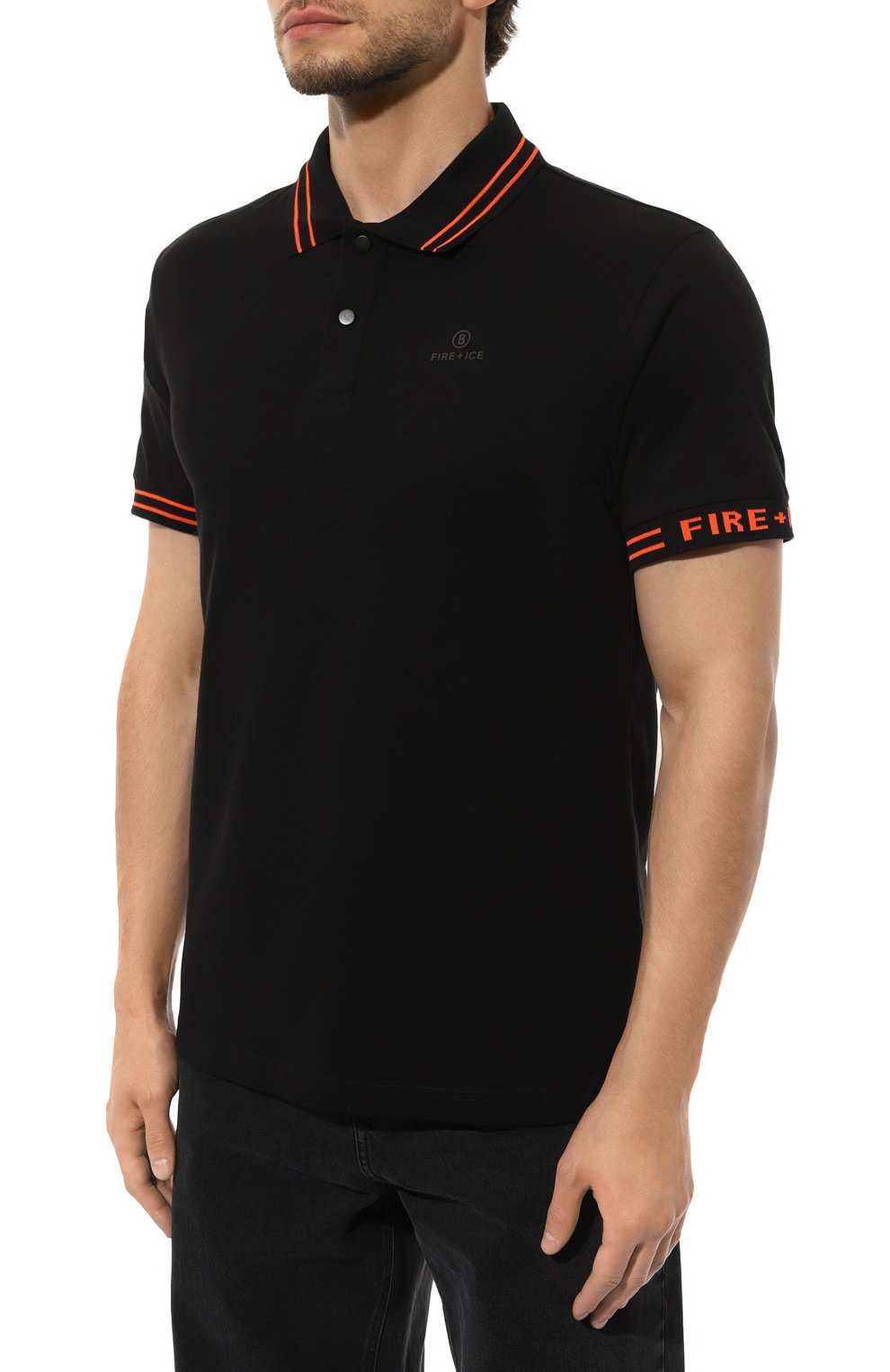 Хлопковое поло BOGNER FIRE+ICE, арт. 54487310, фото 3
