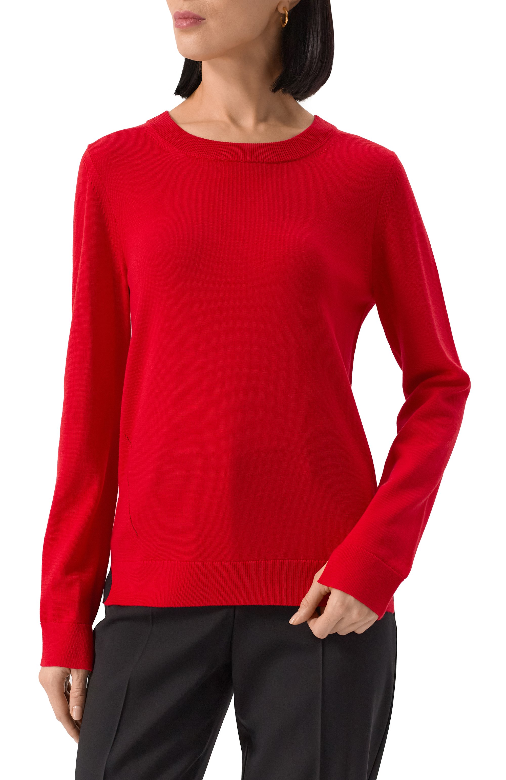 Шерстяной пуловер BOSS, арт. 50492551, фото 3