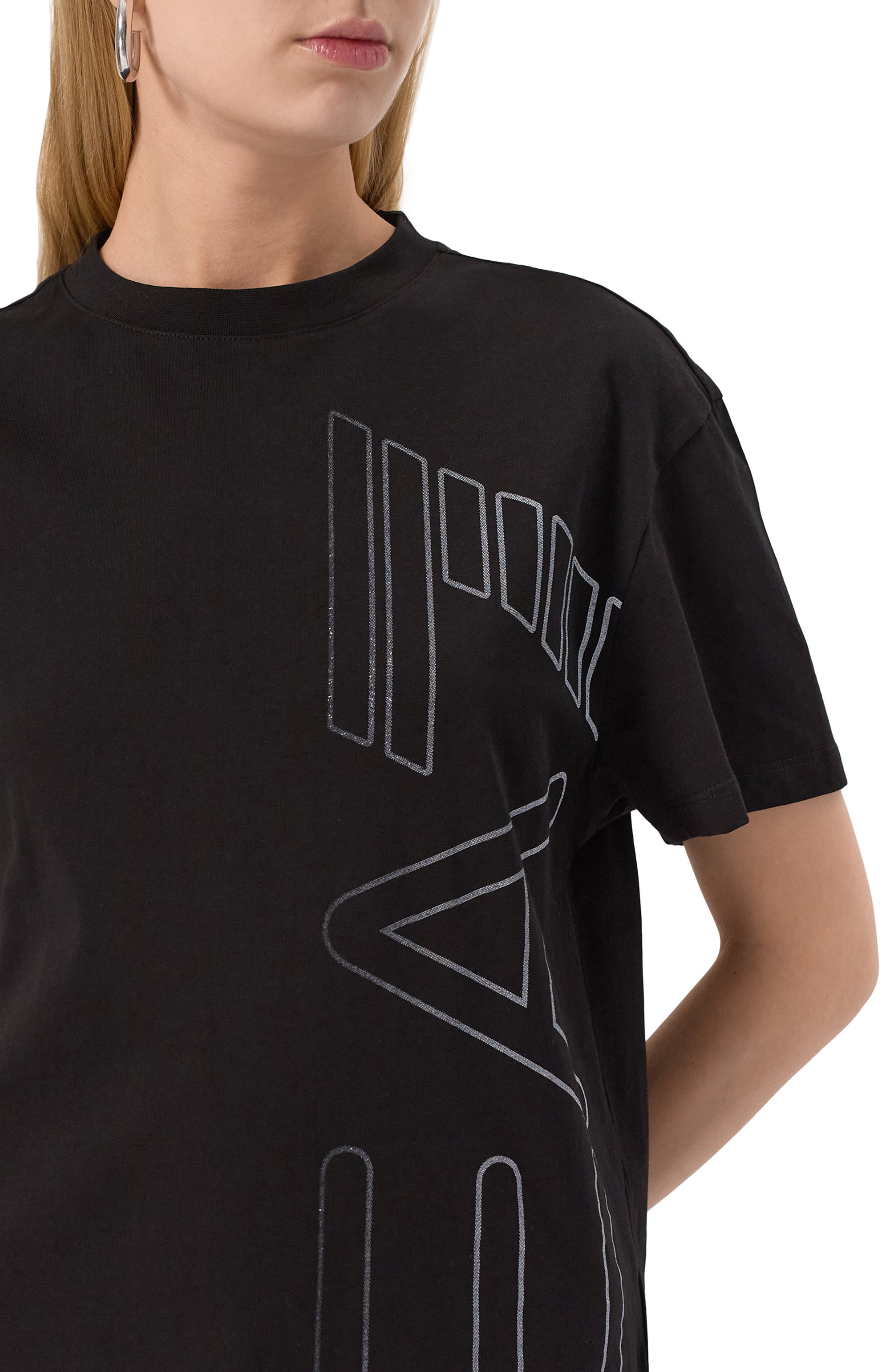 Хлопковая футболка EA7, арт. 7W000185/AF10201, фото 5