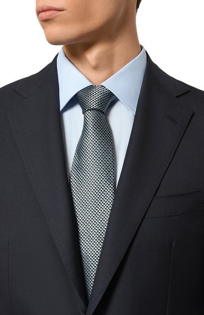 Шелковый галстук ZEGNA, арт. 1P8/Z8D80TA8, фото 2