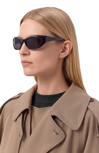 Солнцезащитные очки BALENCIAGA черного цвета по цене 84450 руб., арт. BB0463S-001, фото 2 Солнцезащитные очки BALENCIAGA, арт. BB0463S-001, фото 2