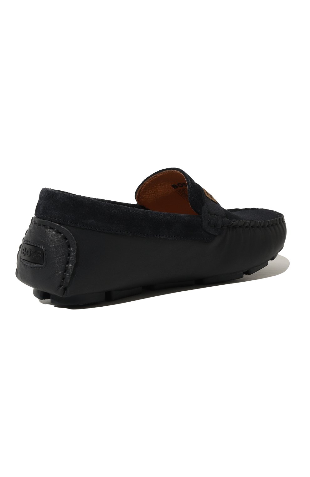 Кожаные мокасины BOSS, арт. J51321, фото 3