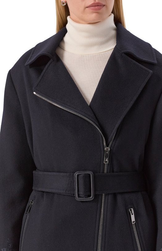 Утепленное кашемировое полупальто MVST M25.1PW.0003T/5335 C0L0MB0 Синий  M25.1PW.0003T/5335 C0L0MB0 Фото 5