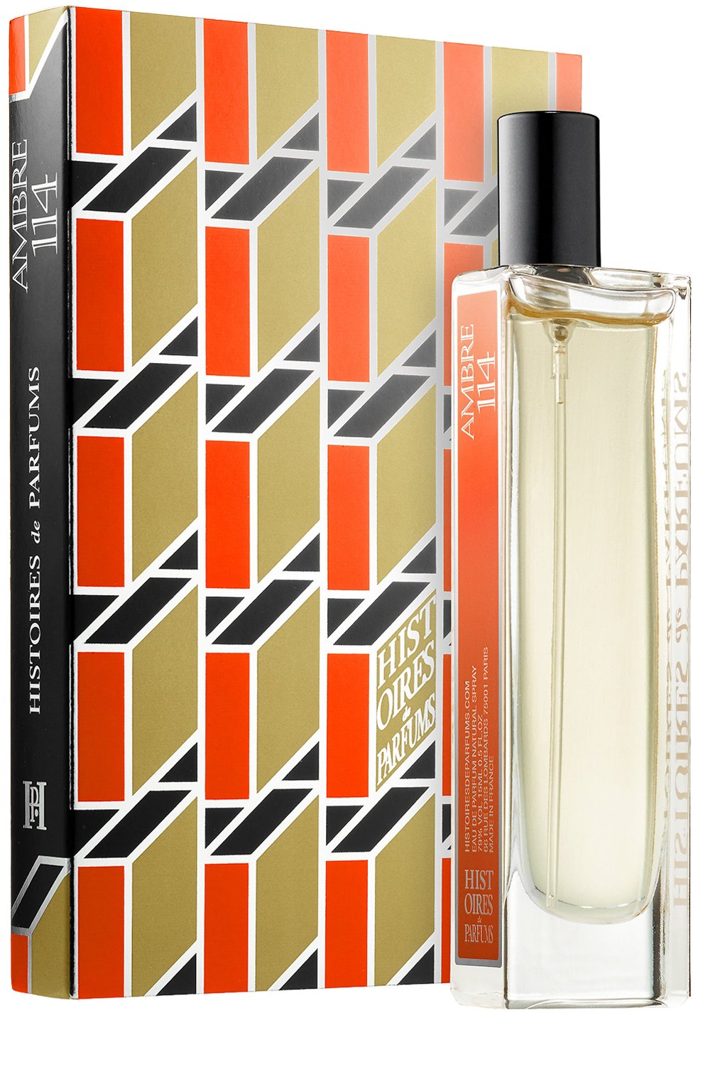 Парфюмерная вода ambre 114 (15ml) HISTOIRES DE PARFUMS бесцветного цвета по цене 3200 руб., арт. A114B15, фото 1 Парфюмерная вода ambre 114 (15ml) HISTOIRES DE PARFUMS, арт. A114B15, фото 1