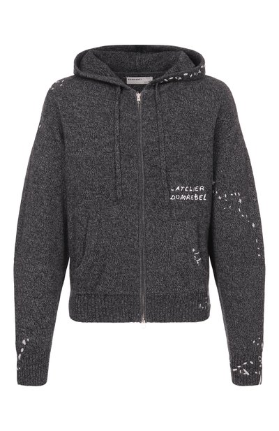Мужской кардиган DOMREBEL, арт. M RENEGADE/KNIT ZIP H00DIE