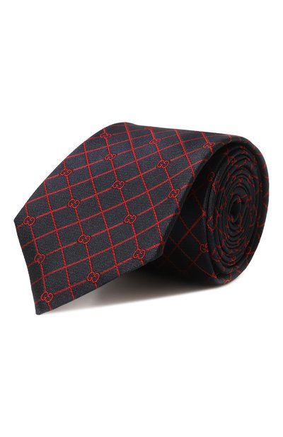 Мужской шелковый галстук GUCCI, арт. 672561 4E002