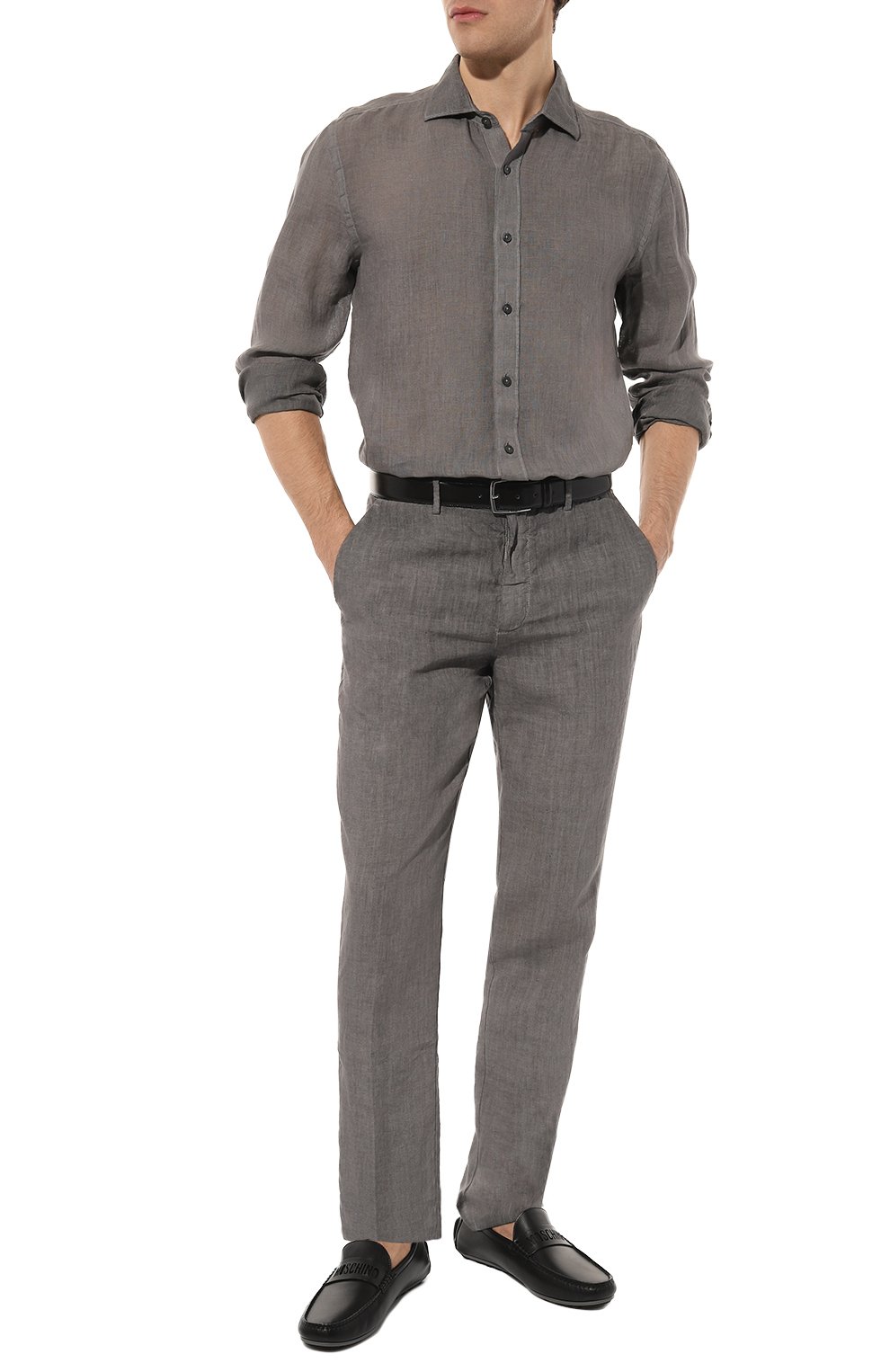 Льняная рубашка 120% LINO, арт. 31ALIM1311/0000115/S00, фото 2