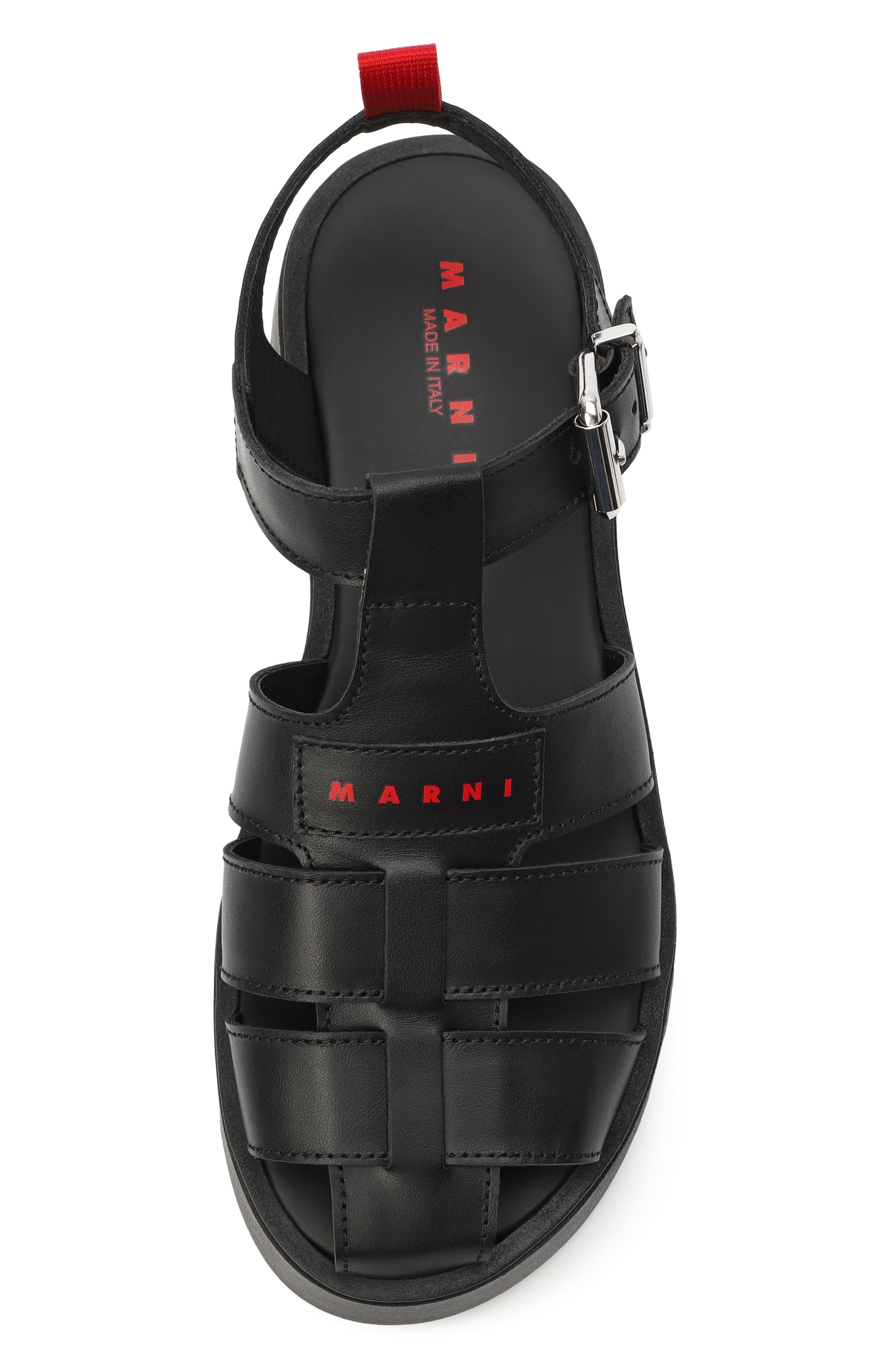 Кожаные сандалии MARNI, арт. 82302/VAR5_001, фото 4