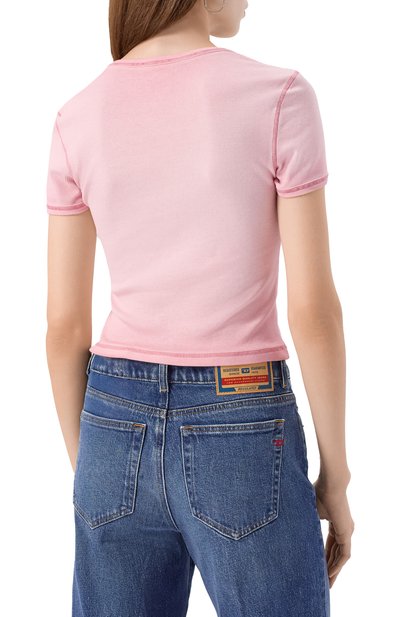 Хлопковая футболка DIESEL, арт. A12836/0SQAD, фото 4