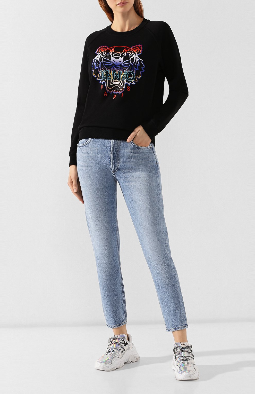 Хлопковый свитшот KENZO, арт. F962SW8074XE, фото 2