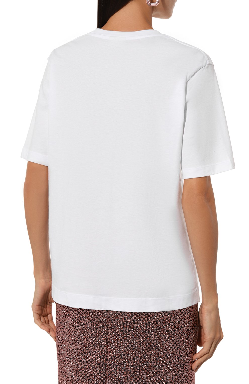 Хлопковая футболка DRIES VAN NOTEN, арт. 242-011100-9600, фото 4